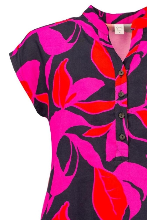 NED lucie sl black styled flower wov